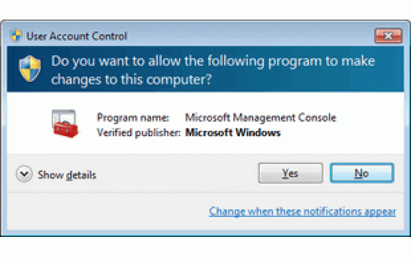 User Account Control Uac Windows 7