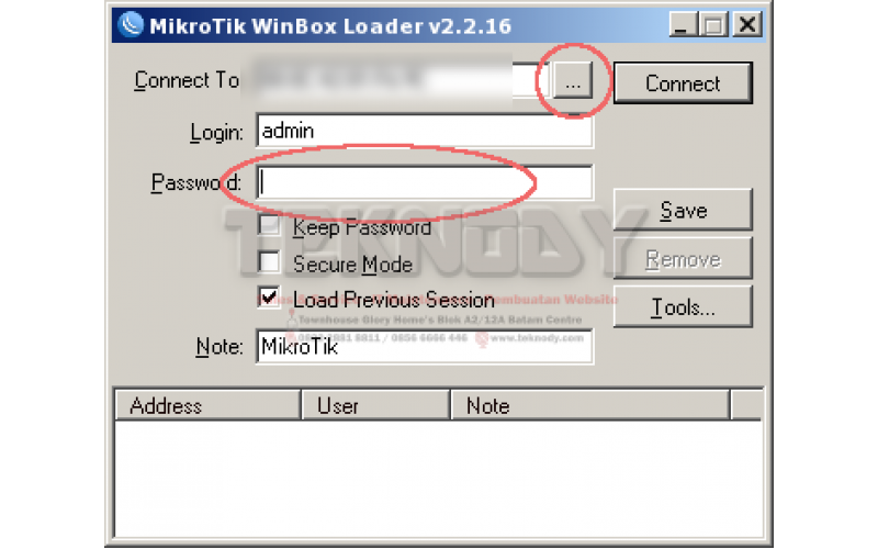 Load preset