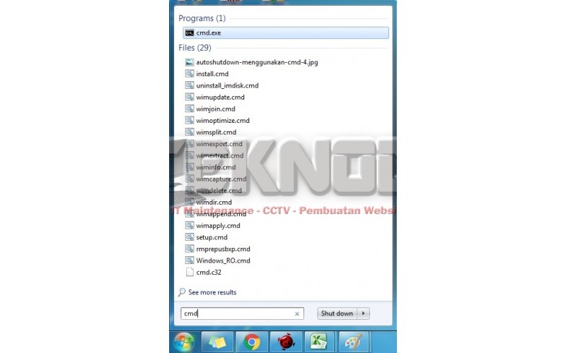 Merestart Komputer Dengan Command Prompt Merestart Komputer Dengan Command Prompt