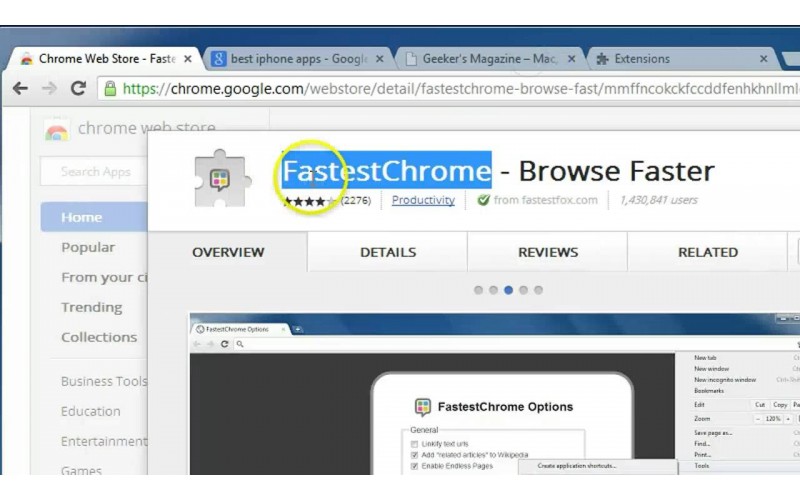 Chrome Extension Untuk Mempercepat Browsing Chrome Extension Untuk Mempercepat Browsing