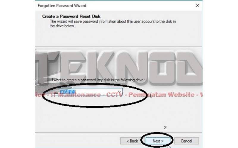 Membuat Password Reset Disk Pada Windows 10
