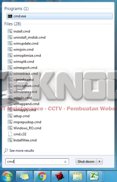 Auto Shutdown Windows Dengan Timer Menggunakan Cmd