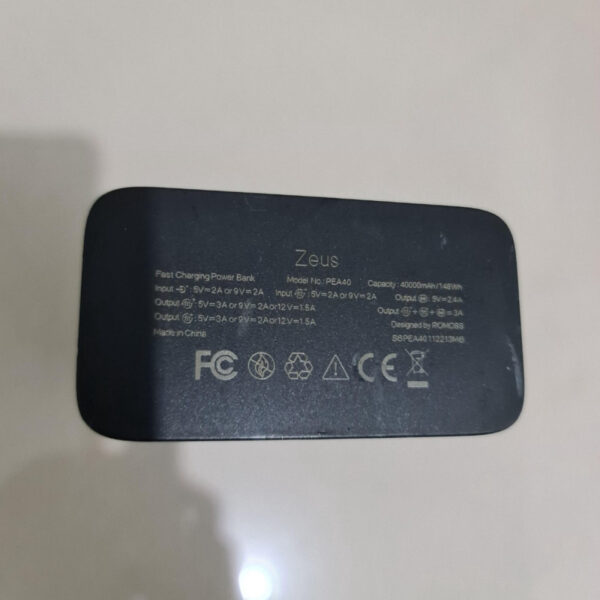 ROMOSS PowerBank 18W Zeus PEA40 40000mAh LCD PD QC 3.0 QuickCharge Fast Charge - Gambar 3