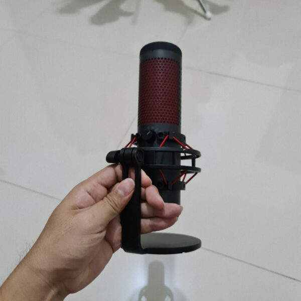 Kingston Hyper X QuadCast Gaming Microphone Condenser Empat Pola Polar - Gambar 3