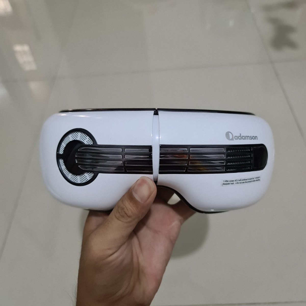 Adamson A80 Pemijat Mata Fitur Pemanas dan Pendingin Musik Bluetooth