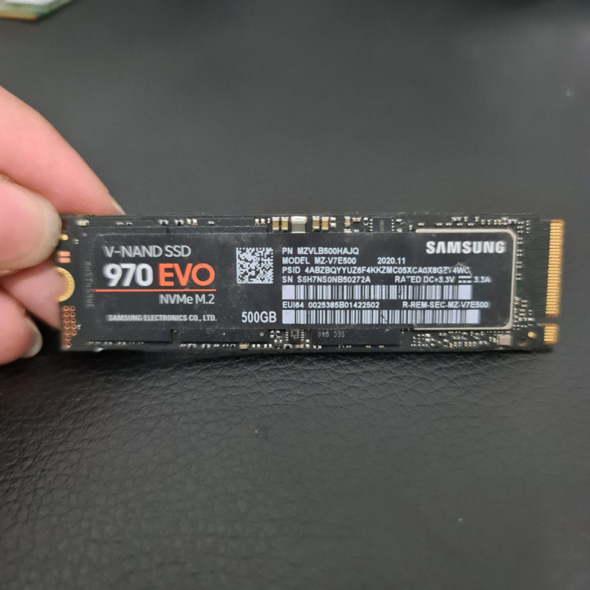 SSD M2 NVME 500GB Samsung 970 Evo