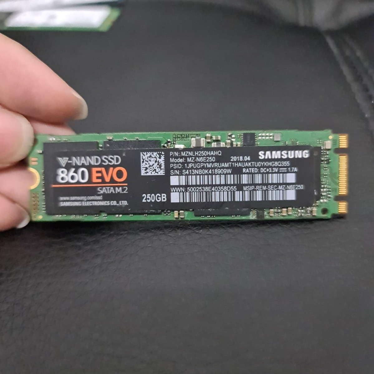 SSD M2 Sata 250GB Samsung 860 Evo