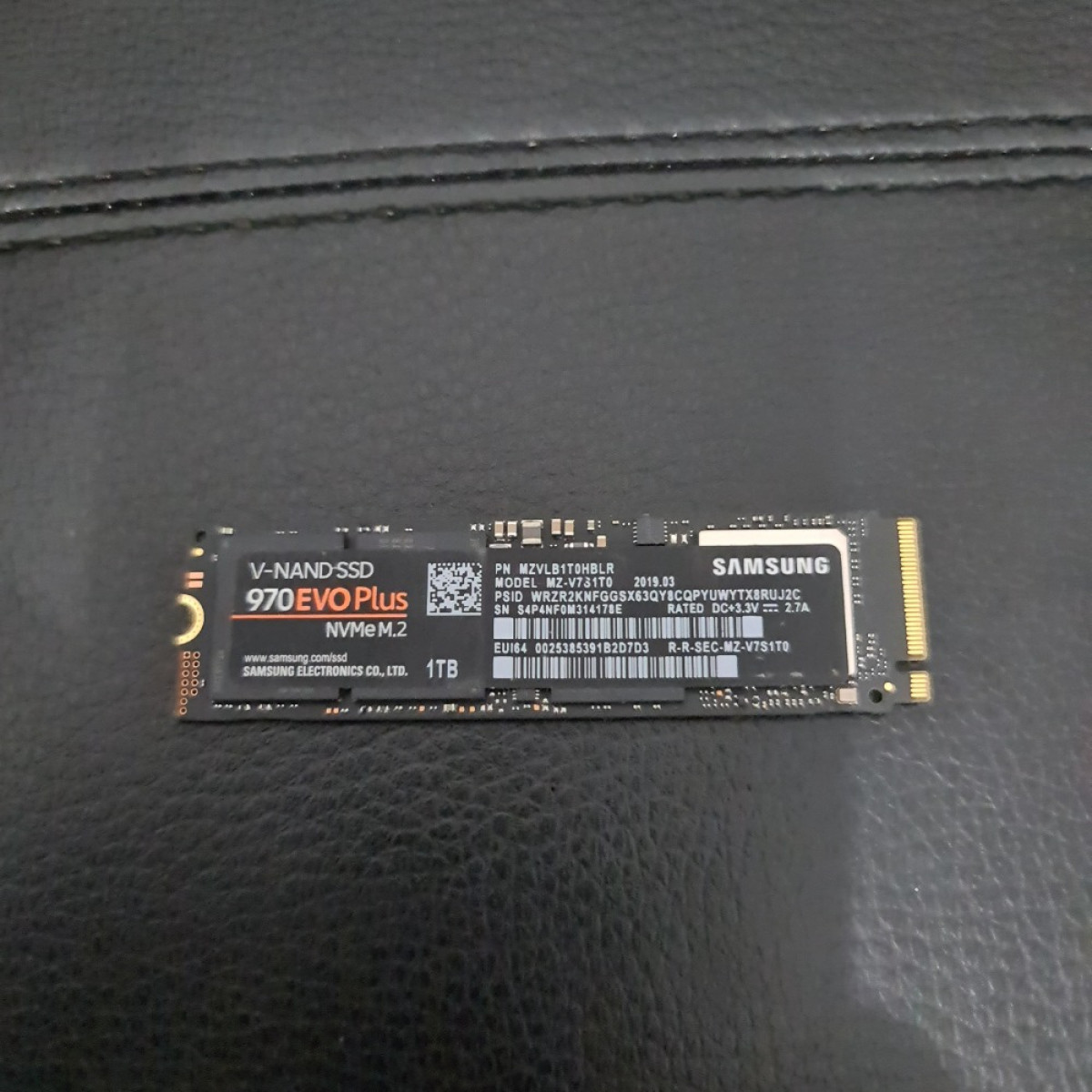 SSD M2 NVME 1TB Samsung 970 Evo Plus