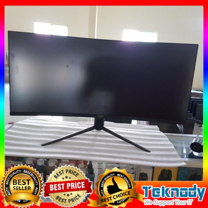 MSI MAG342CQR WQHD 1440p 144Hz UltraWide Curved Gaming Monitor Level 2