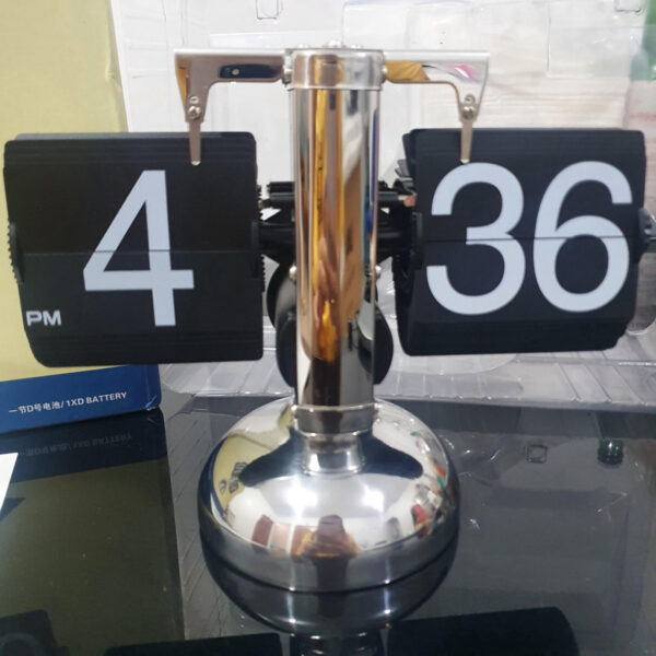 Jam Digital Retro Flip Jam Antik Baterai Gigi Internal Rumah Kantor - Gambar 2