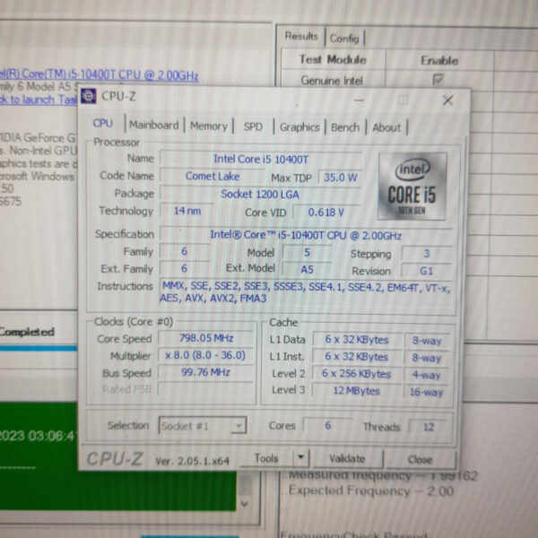 Intel Core i5 10400 T i5-10400T i5 10400T 6Core 2 To 3.6 GHz LGA1200 - Gambar 2