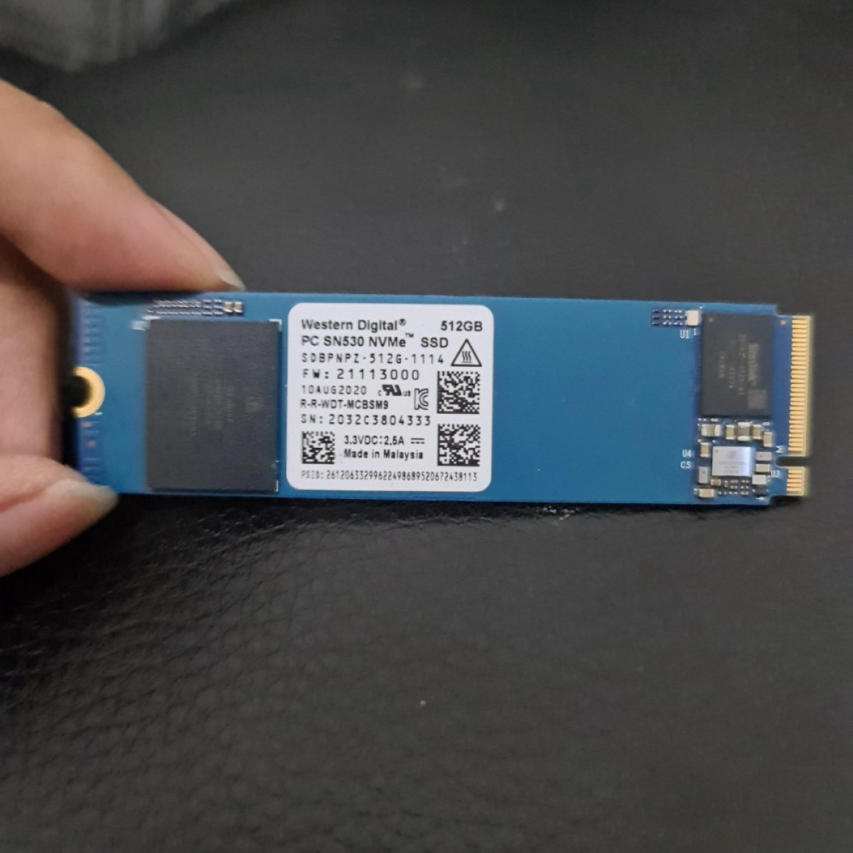 SSD M2 NVME 512GB WD Blue Western Digital Blue SN530