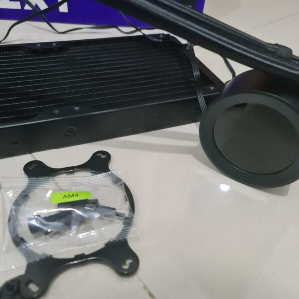 NZXT Kraken Z63 RGB 280mm LCD AIO CPU Cooler Black - Gambar 6