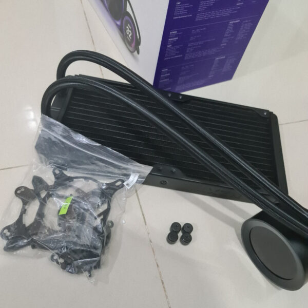 NZXT Kraken Z63 RGB 280mm LCD AIO CPU Cooler Black - Gambar 5