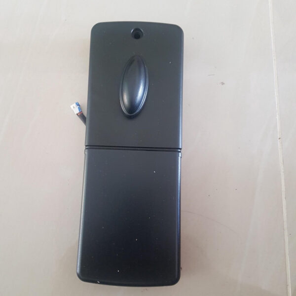 Front Door Handle Set With Electronic Deadbolt and Lever Handle Gagang Pintu Keamanan - Gambar 3