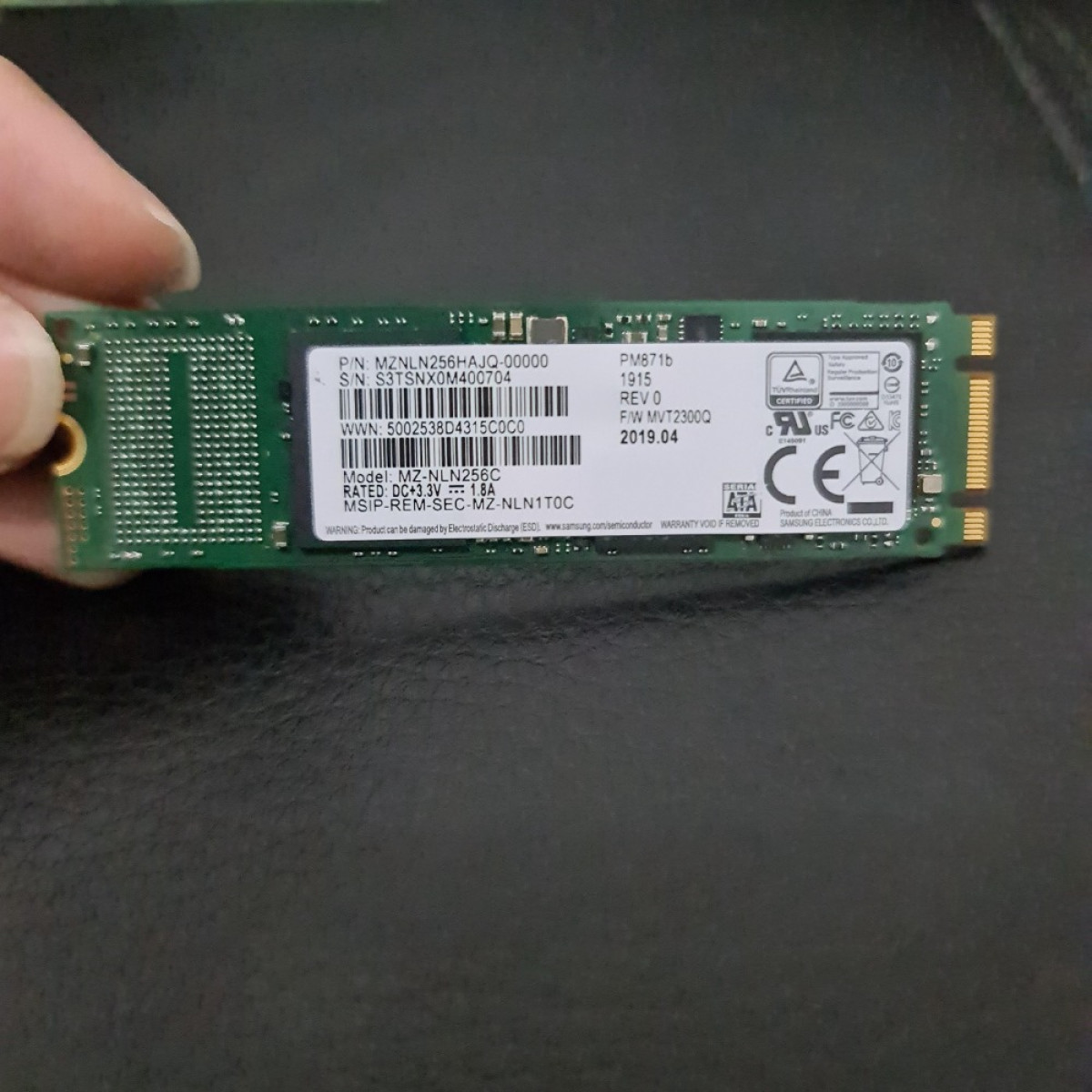 SSD M2 Sata 256GB Samsung MZNLN256HAJQ