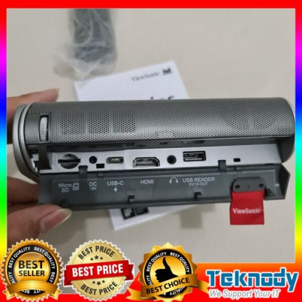 ViewSonic M1 WiFi Bluetooth Portable Projector Harman Kardon Audio - Gambar 3