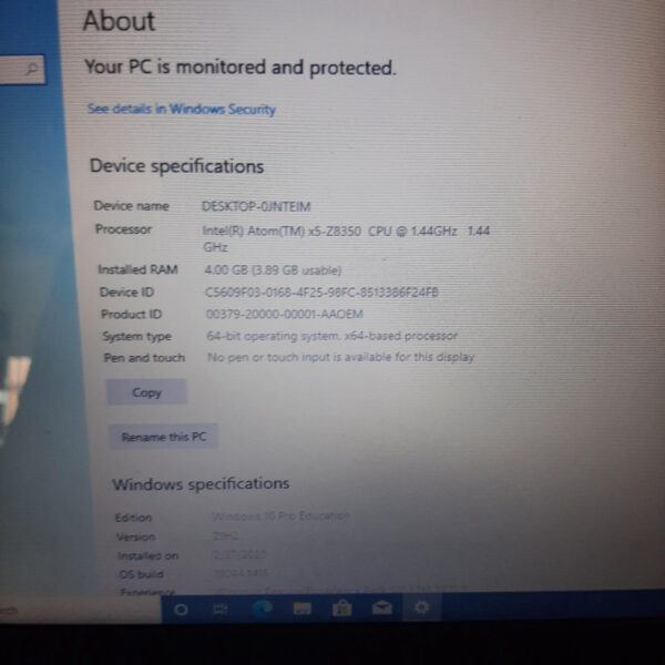 Laptop Notebook ASUS L200H Intel Atom x5-Z8350 4GB DDR3 64GB eMMC - Gambar 5