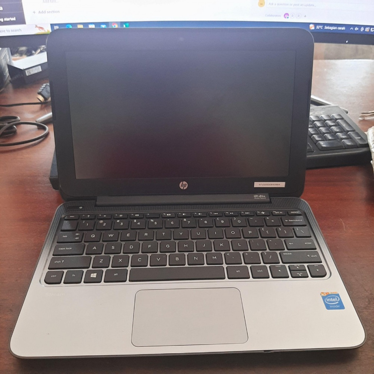 Laptop Notebook HP Stream 11 Pro TPN-Q154 Celeron N2840 2GB 32GB eMMC