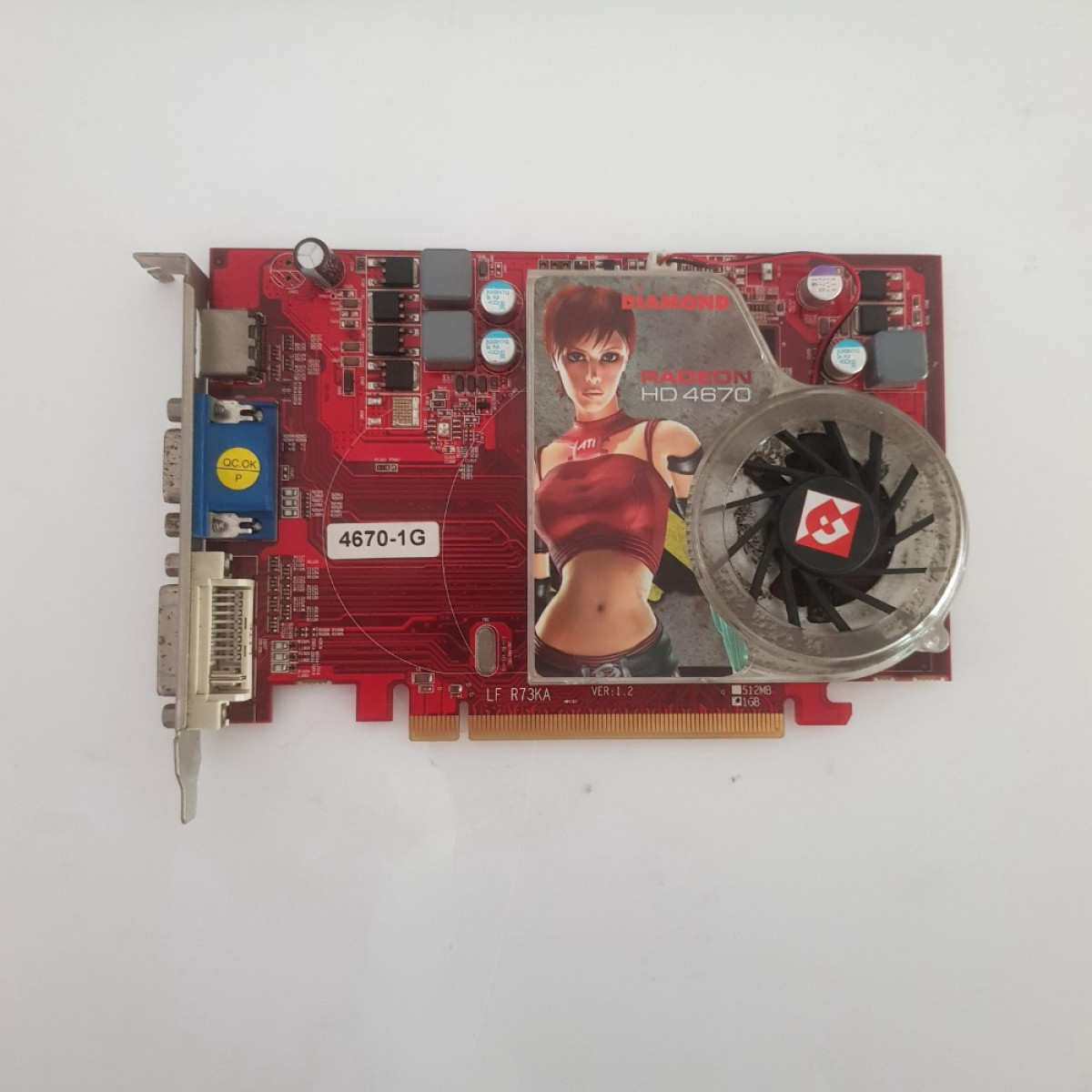 DIAMOND Radeon HD 4670 HD4670 1GB GDDR3 128 Bit