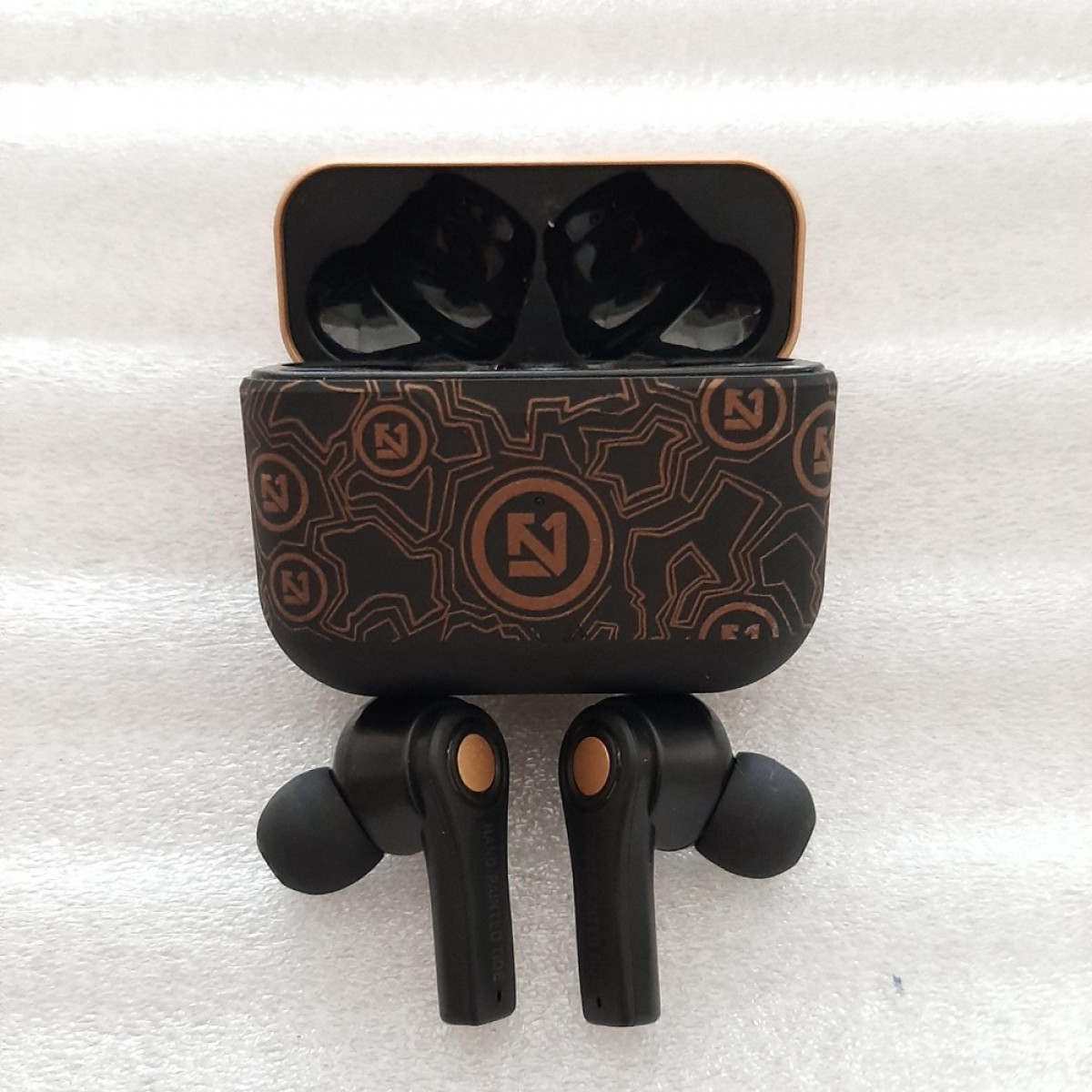 Hand Painted Tide TS-100 TWS Earphone Earbud Bluetooth Hifi