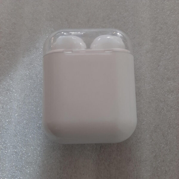 TWS Earphone Headset Earbuds Bluetooth Tanpa Brand Putih Transparan - Gambar 3