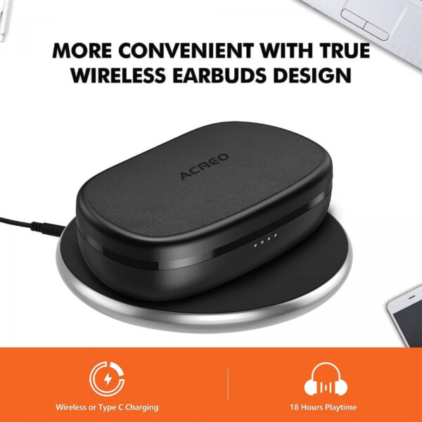 Acreo OpenBuds TWS Earphone Headset Earbuds Bluetooth Sport Earhooks - Gambar 3