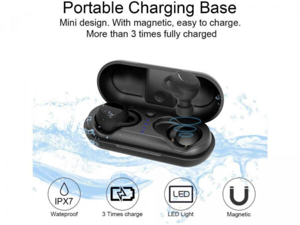ZTVA BS186GB 3D Stereo Deep Bass Audio TWS Earphone Earbud Bluetooth - Gambar 5