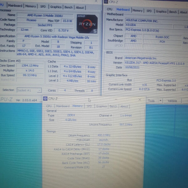 Laptop Notebook ASUS VivoBook X512DA Ryzen 5 3500U 4GB 512GB SSD - Gambar 6
