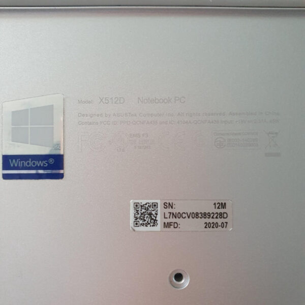 Laptop Notebook ASUS VivoBook X512DA Ryzen 5 3500U 4GB 512GB SSD - Gambar 3