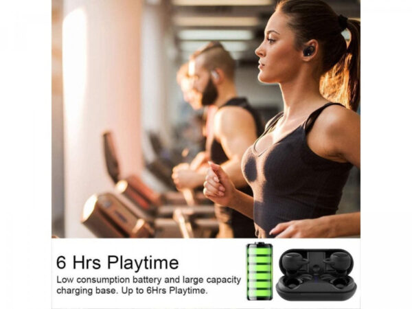 ZTVA BS186GB 3D Stereo Deep Bass Audio TWS Earphone Earbud Bluetooth - Gambar 6