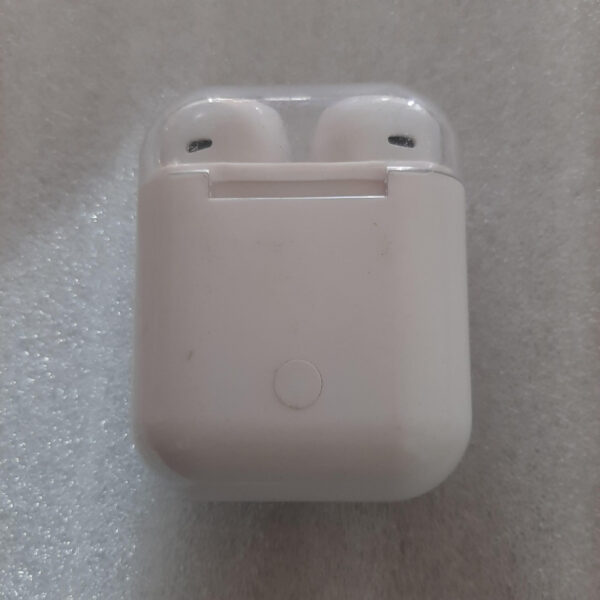 TWS Earphone Headset Earbuds Bluetooth Tanpa Brand Putih Transparan - Gambar 2