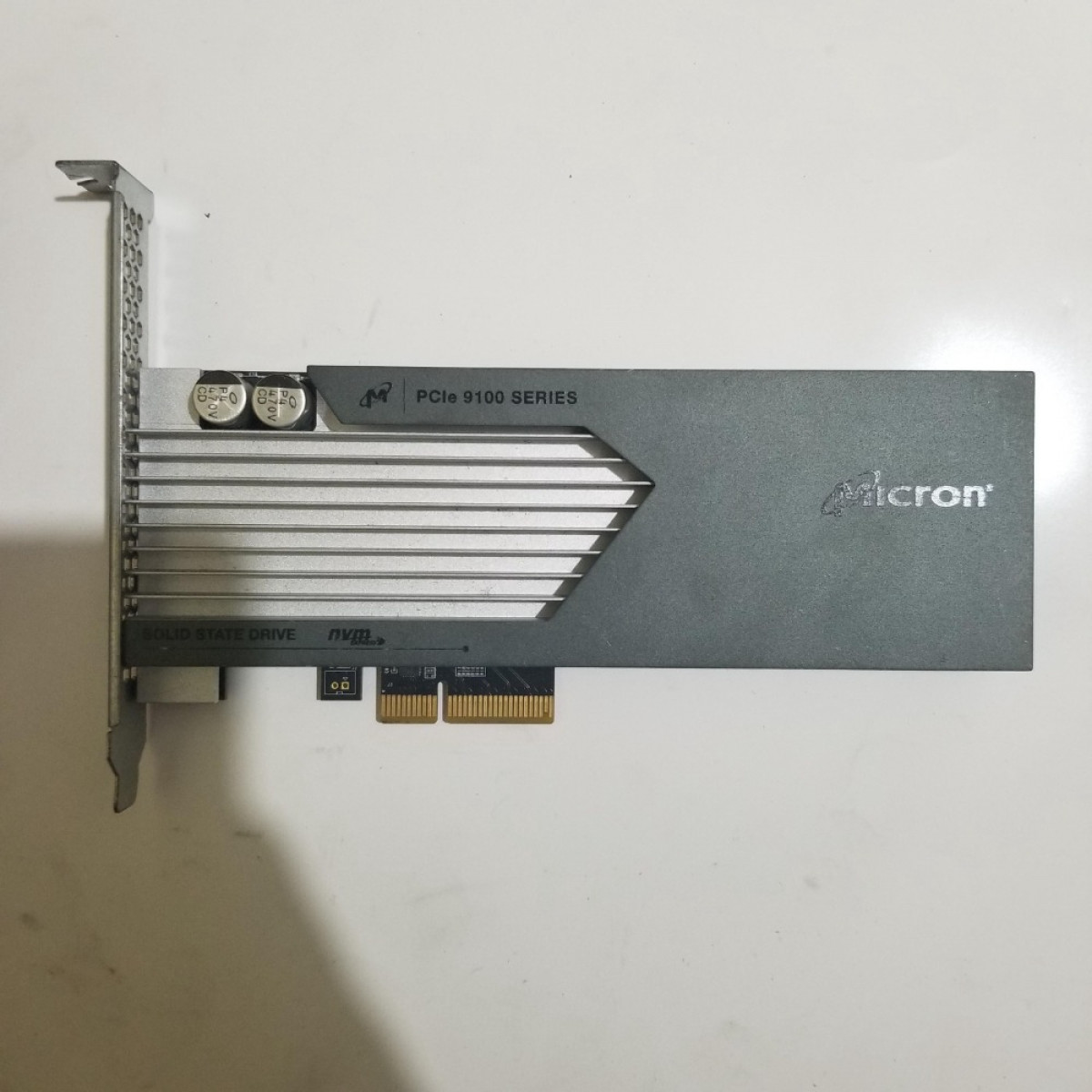 Micron 9100 MAX 1.2TB MLC PCIe NVMe Gen 3 SSD HHHL