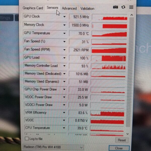 AMD PRO WX 4100 WX4100 4GB GDDR5 128 Bit - Gambar 4