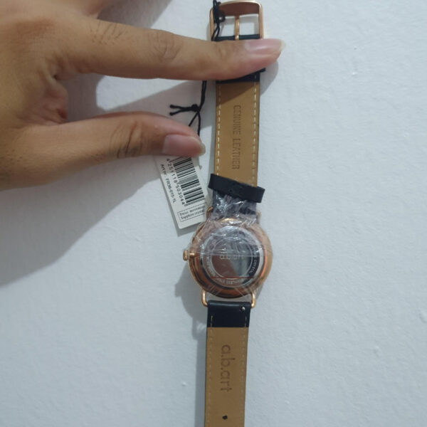 a.b.art Swiss FR36-015-1L Quartz Rose Gold Black Jam Tangan Wanita - Gambar 4