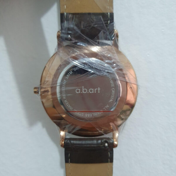 a.b.art Swiss FL41-001-4DL Quartz 41mm Stainless Leather Jam Tangan - Gambar 6