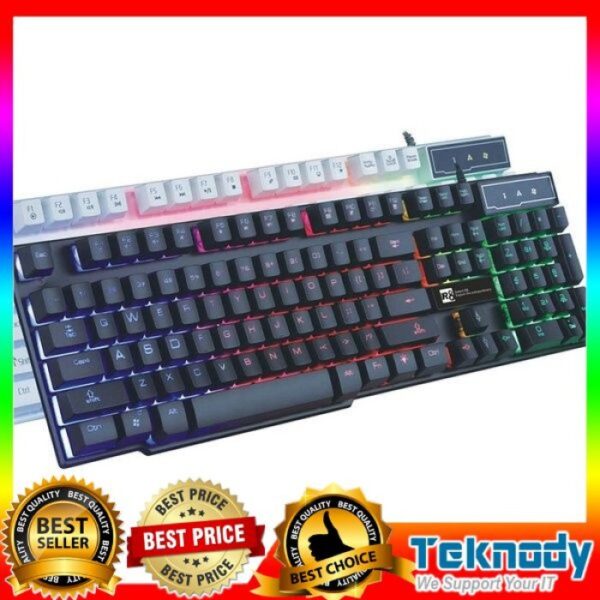 Keyboard Gaming Suspension RGB Backlight R8 1822 R8-1822 - Hitam - Gambar 3