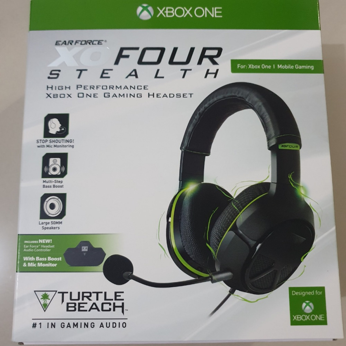 Turtle Beach Ear Force XO Four Stealth High Performance Gaming Headset