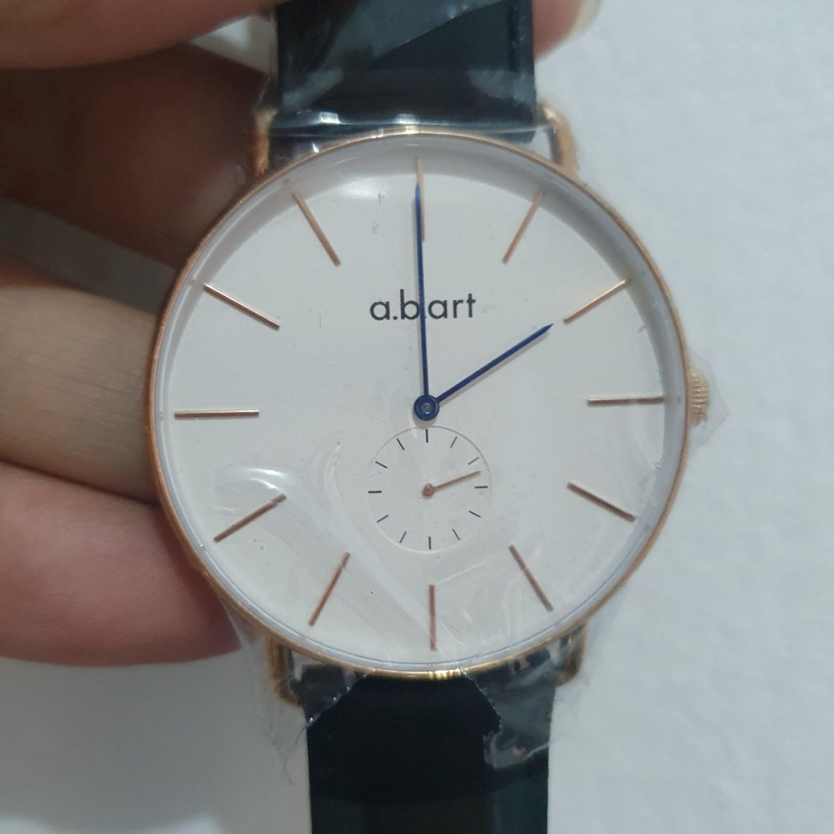 a.b.art Swiss FR41-001-1L Quartz 41mm Stainless Leather Jam Tangan