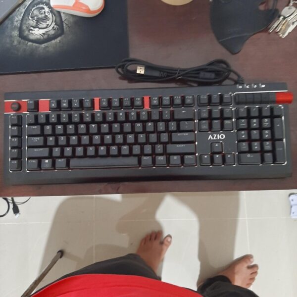 AZIO MGK-ARMATO-01 Backlit Mechanical Gaming Keyboard USB Full NKRO - Gambar 3