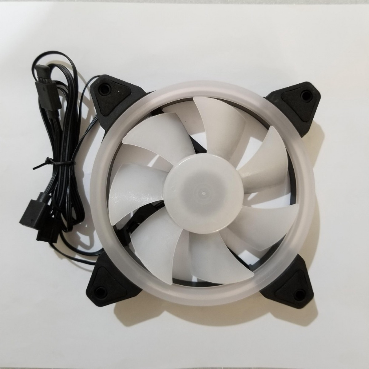 Fan Casing Fan Casis ARGB Fan 12cm 4 Pin Power Tanpa Merk