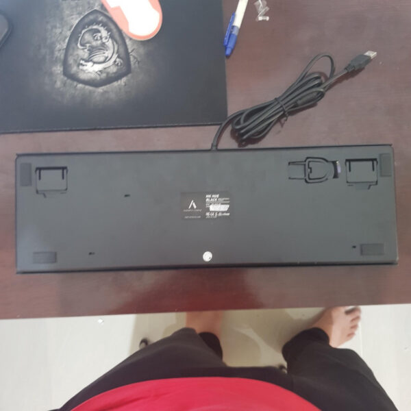 AZIO MK HUE Red Blue Black Backlit Mechanical Gaming Keyboard USB - Gambar 7