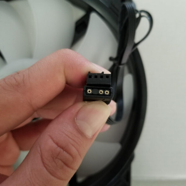 MSI Addressable RGB ARGB Fan RGB Two Ball Bearing 20cm Fan - Gambar 3
