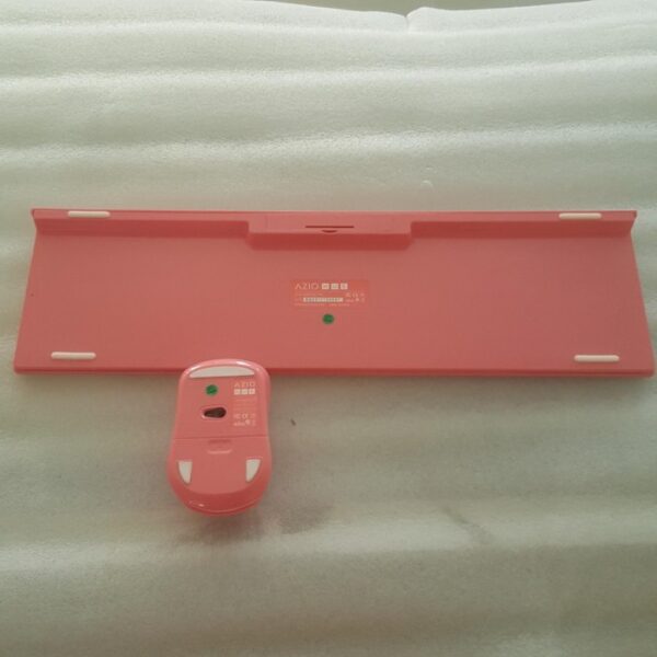 Keyboard Mouse AZIO HUE 2 KM508-PN Pink Wireless Keyboard Mouse Combo - Gambar 5