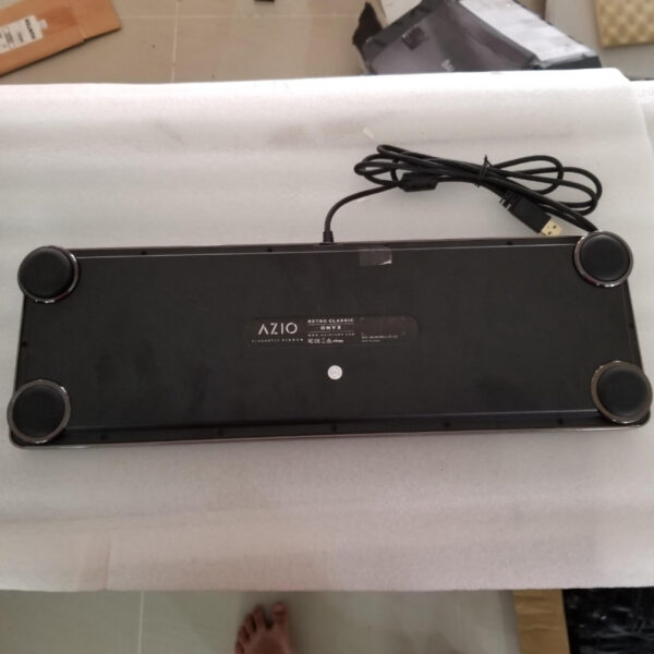 Azio Retro Classic Onyx MK-Retro-L-01-US Wired Mechanical Keyboard - Gambar 3