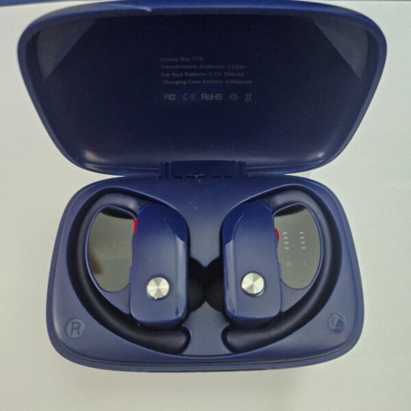 BMANI T16 LED Display Over-Ear Earhooks TWS Earphone Earbud Bluetooth