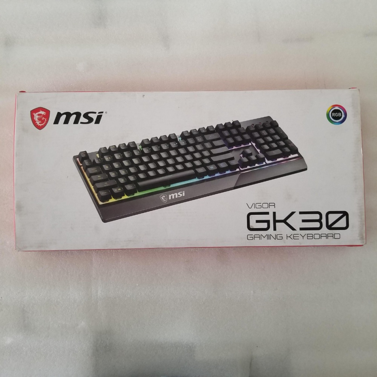 Keyboard Gaming MSI VIGOR GK30 US Wired Mechanical Keyboard