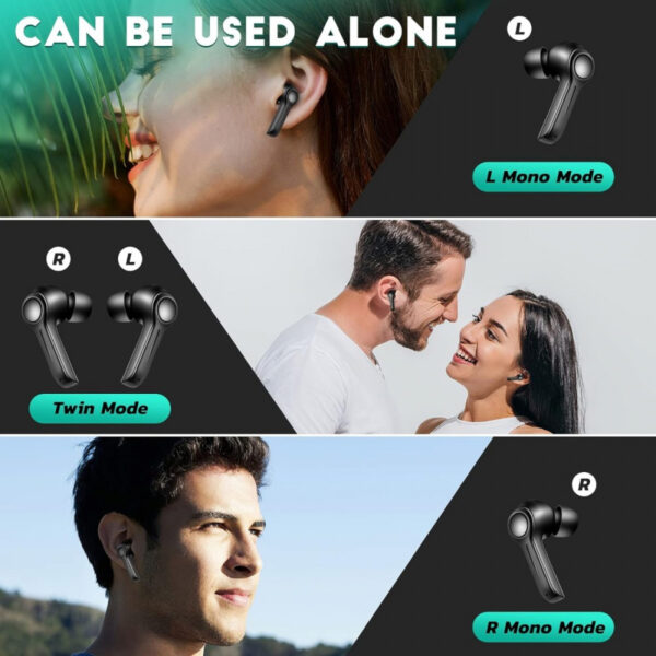 Vinlley ES05 In Ear BT 5.1 Headset TWS Earbud Bluetooth - Gambar 6