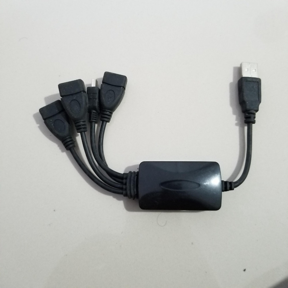 Kabel USB Male to 3 USB Female 1 Micro USB Hub 4 Port Model Cumi