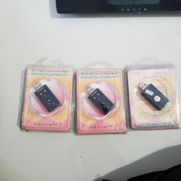 USB Virtual 7.1 Sound Card USB Sound Card Kualitas Tinggi